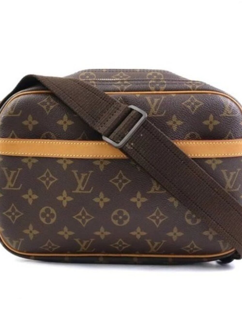 Auth LOUIS VUITTON Monogram Reporter PM Crossbody Shoulder Bag M45254 - 90083g